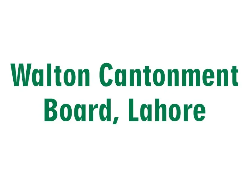 Walton Cantonment Board, Lahore
